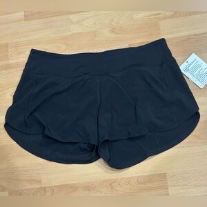 Brand New Lululemon Speed Up Shorts in Black